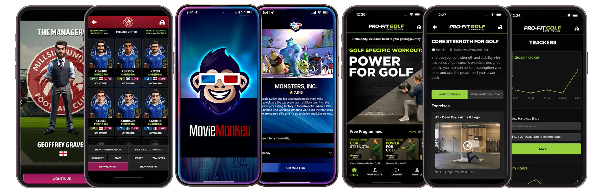 Mobile App Development Examples for IOS and Android Manchester and Liverpool